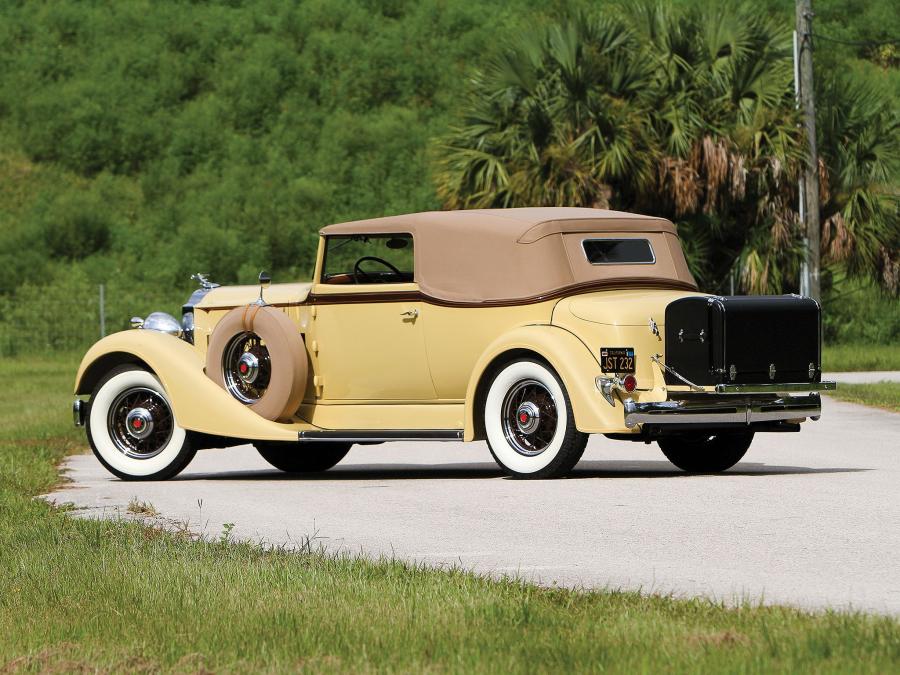  Packard Eight Convertible Victoria 1934 года  (фото 3 из 10)